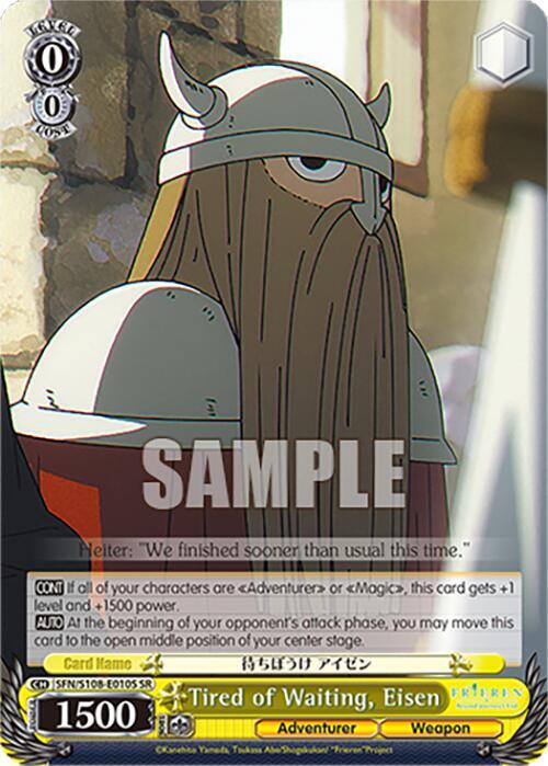 Tired of Waiting, Eisen (SR), Frieren: Beyond Journey’s End SFN/S108-E010S SR