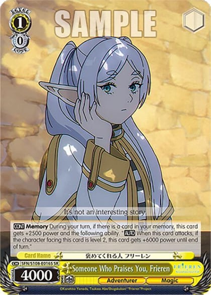 Someone Who Praises You, Frieren (SR), Frieren: Beyond Journey’s End SFN/S108-E016S SR