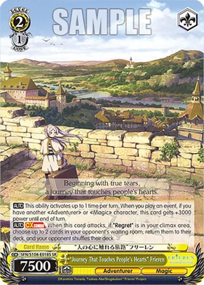 "Journey That Touches People's Hearts" Frieren (SR), Frieren: Beyond Journey’s End SFN/S108-E018S SR