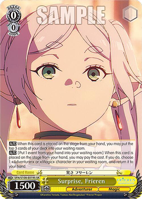 Surprise, Frieren (SR), Frieren: Beyond Journey’s End SFN/S108-E019S SR