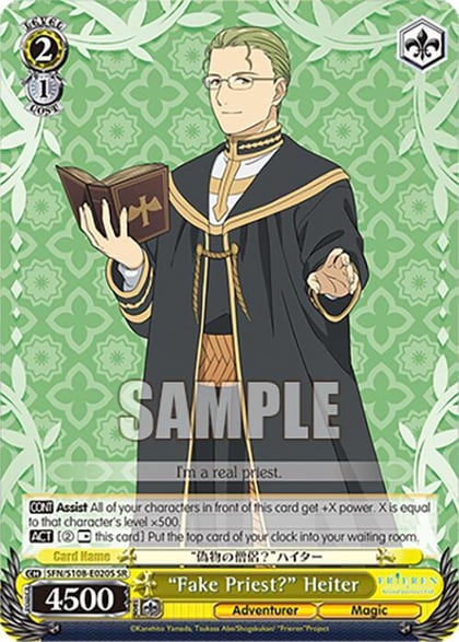 "Fake Priest?" Heiter (SR), Frieren: Beyond Journey’s End SFN/S108-E020S SR