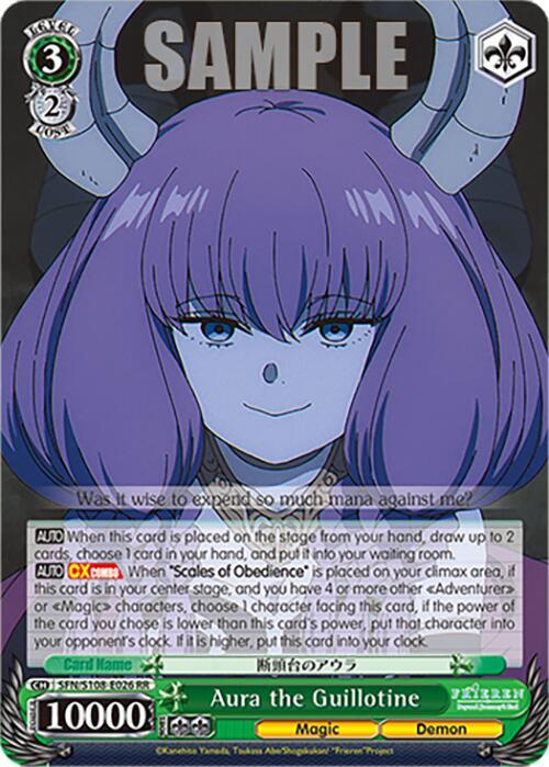 Aura the Guillotine, Frieren: Beyond Journey’s End SFN/S108-E026 RR
