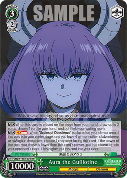 Aura the Guillotine, Frieren: Beyond Journey’s End SFN/S108-E026 RR