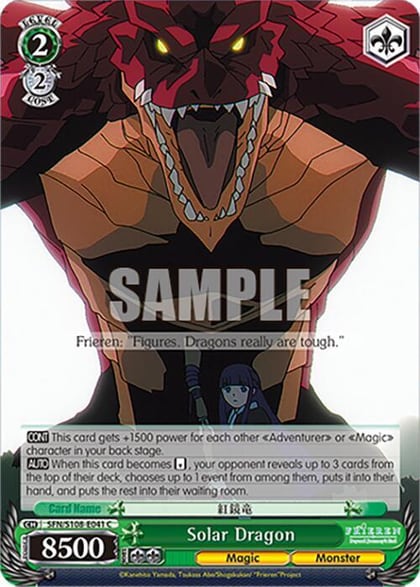 Solar Dragon, Frieren: Beyond Journey’s End SFN/S108-E041 C