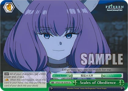 Scales of Obedience, Frieren: Beyond Journey’s End SFN/S108-E044 CR