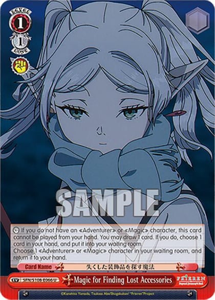 Magic for Finding Lost Accessories, Frieren: Beyond Journey’s End SFN/S108-E066 U