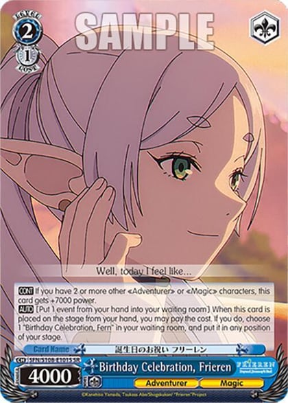Birthday Celebration, Frieren (SR), Frieren: Beyond Journey’s End SFN/S108-E101S SR