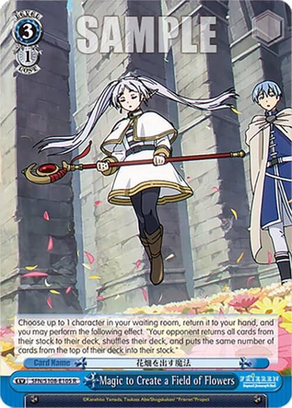 Magic to Create a Field of Flowers, Frieren: Beyond Journey’s End SFN/S108-E105 R