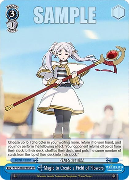 Magic to Create a Field of Flowers (SR), Frieren: Beyond Journey’s End SFN/S108-E105S SR