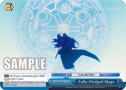 Fully-Fledged Mage, Frieren: Beyond Journey’s End SFN/S108-E111 CR