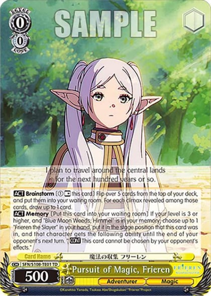 Pursuit of Magic, Frieren, Frieren: Beyond Journey’s End SFN/S108-TE01 TD