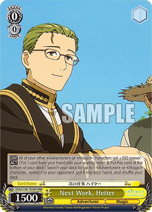Next Work, Heiter (RRR), Frieren: Beyond Journey’s End SFN/S108-TE02R RRR