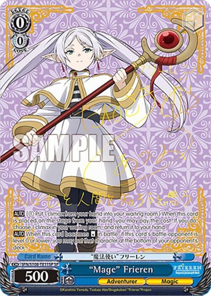 "Mage" Frieren (SP) (Gold Stamp), Frieren: Beyond Journey’s End SFN/S108-TE11SP SP