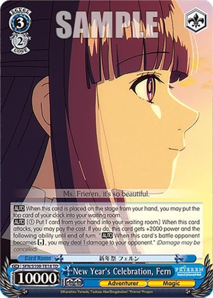 New Year's Celebration, Fern, Frieren: Beyond Journey’s End SFN/S108-TE18 TD