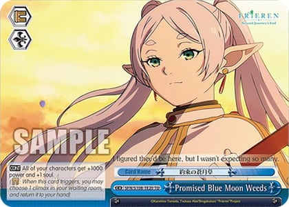 Promised Blue Moon Weeds, Frieren: Beyond Journey’s End SFN/S108-TE20 TD