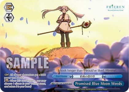 Promised Blue Moon Weeds (OFR), Frieren: Beyond Journey’s End SFN/S108-TE20OFR OFR