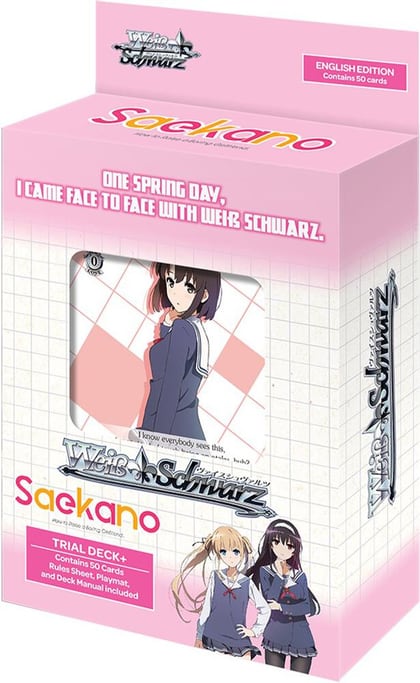 Saekano: How to Raise a Boring Girlfriend Trial Deck+, Saekano: How to Raise a Boring Girlfriend P450679