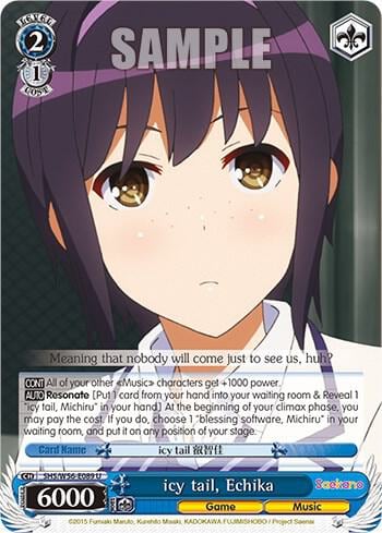 icy tail, Echika, Saekano: How to Raise a Boring Girlfriend SHS/W56-E089 U