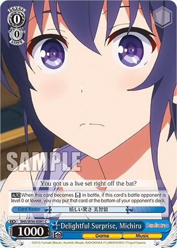Delightful Surprise, Michiru, Saekano: How to Raise a Boring Girlfriend SHS/W56-E091 C