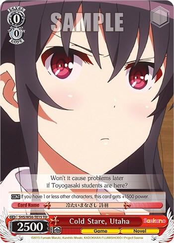 Cold Stare, Utaha, Saekano: How to Raise a Boring Girlfriend SHS/W56-TE15 TD