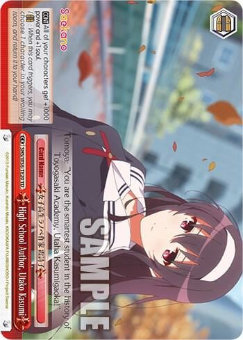 High School Author, Utako Kasumi, Saekano: How to Raise a Boring Girlfriend SHS/W56-TE20 TD