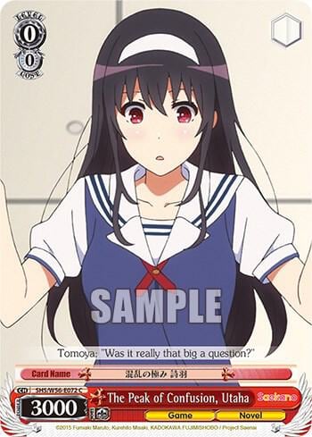 The Peak of Confusion, Utaha, Saekano: How to Raise a Boring Girlfriend SHS/W56-E072 C