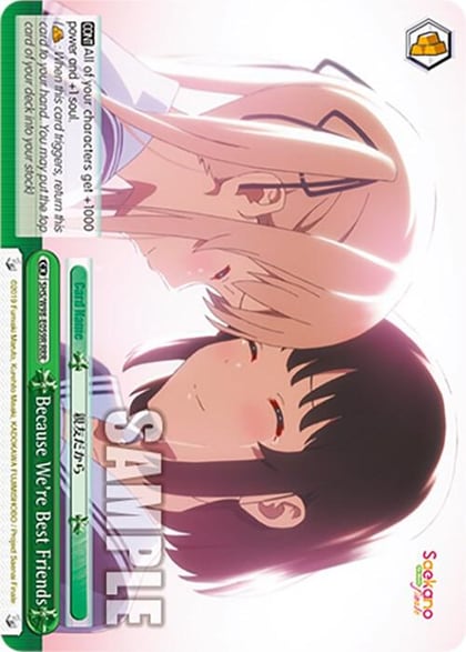 Because We're Best Friends (RRR), Saekano the Movie: Finale SHS/W98-E059R RRR