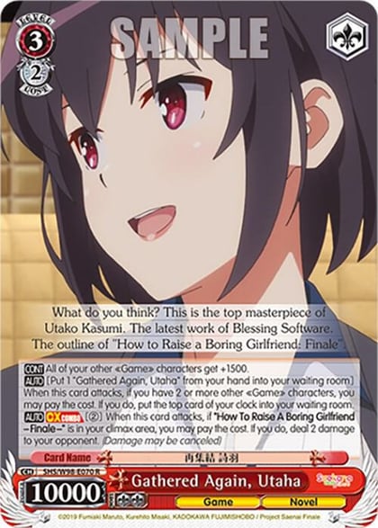 Gathered Again, Utaha, Saekano the Movie: Finale SHS/W98-E070 R