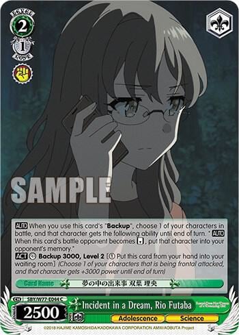 Incident in a Dream, Rio Futaba, Rascal Does Not Dream of a Dreaming Girl SBY/W77-E044 C