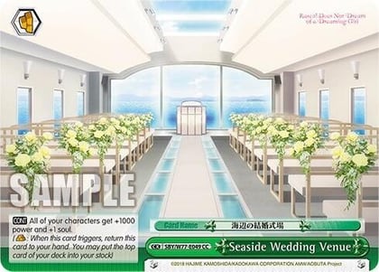 Seaside Wedding Venue, Rascal Does Not Dream of a Dreaming Girl SBY/W77-E049 CC