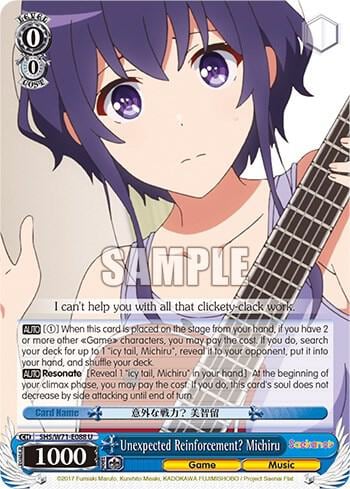 Unexpected Reinforcement? Michiru, Saekano How to Raise a Boring Girlfriend. flat SHS/W71-E088 U
