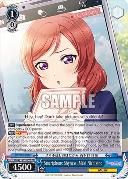 Smartphone Shyness, Maki Nishikino, Love Live! School idol festival 2 MIRACLE LIVE! SIL/W109-E097 RR