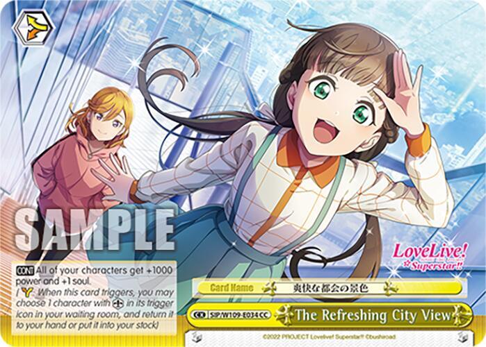 The Refreshing City View, Love Live! School idol festival 2 MIRACLE LIVE! SIP/W109-E034 CC