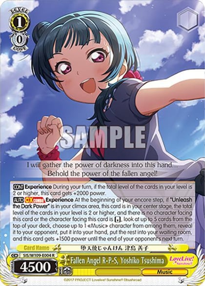 Fallen Angel R-P-S, Yoshiko Tsushima, Love Live! School idol festival 2 MIRACLE LIVE! SIS/W109-E004 R