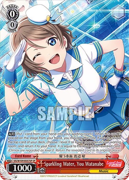 (SP)arkling Water, You Watanabe (SP), Love Live! School idol festival 2 MIRACLE LIVE! SIS/W109-E057SP SP