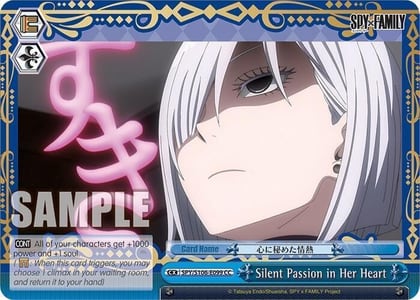 Silent Passion in Her Heart, SPY x FAMILY SPY/S106-E099 CC