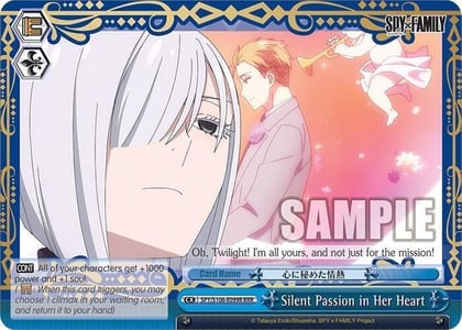Silent Passion in Her Heart (RRR), SPY x FAMILY SPY/S106-E099R RRR