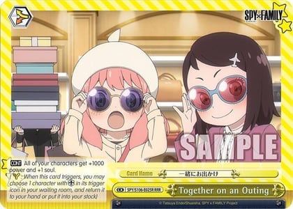 Together on an Outing (RRR), SPY x FAMILY SPY/S106-E025R RRR