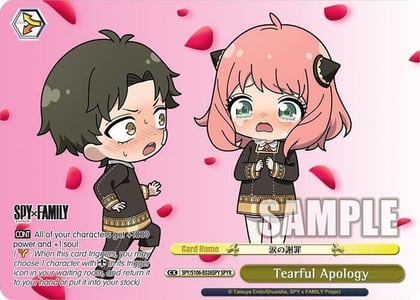 Tearful Apology (SPYR), SPY x FAMILY SPY/S106-E026SPY SPYR