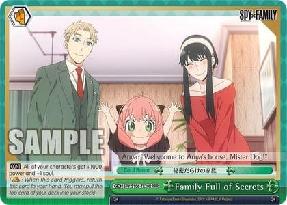Family Full of Secrets (RRR), SPY x FAMILY SPY/S106-TE20R RRR
