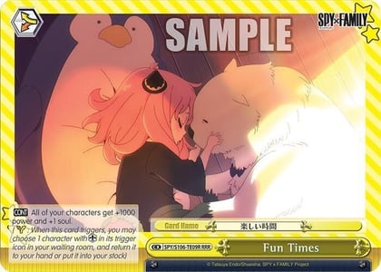 Fun Times (RRR), SPY x FAMILY SPY/S106-TE09R RRR