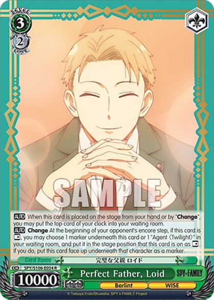 Perfect Father, Loid, SPY x FAMILY SPY/S106-E034 R