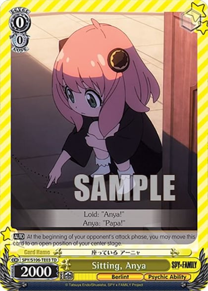 Sitting, Anya, SPY x FAMILY SPY/S106-TE03 TD
