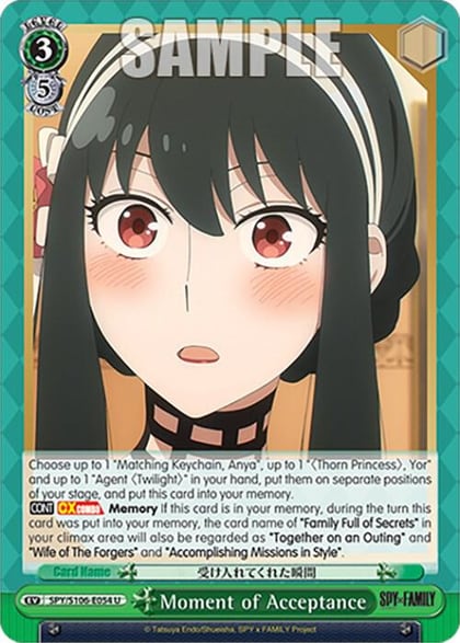 Moment of Acceptance, SPY x FAMILY SPY/S106-E054 U