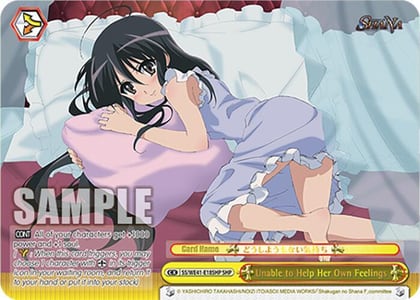 Unable to Help Her Own Feelings (SHP), Shakugan no Shana Premium Booster SS/WE41-E18SHP SHP