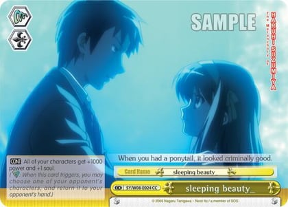 sleeping beauty_, The Melancholy of Haruhi Suzumiya SY/W08-E024 CC
