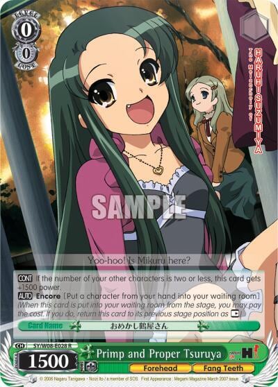 Primp and Proper Tsuruya, The Melancholy of Haruhi Suzumiya SY/W08-E028 R