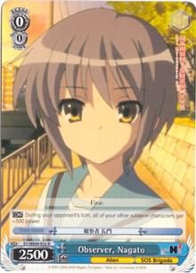 Observer, Nagato (Foil), The Melancholy of Haruhi Suzumiya Extra Booster SY/WE09-E22