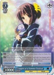 Nagato at a Summer Festival (Foil), The Melancholy of Haruhi Suzumiya Extra Booster SY/WE09-E24