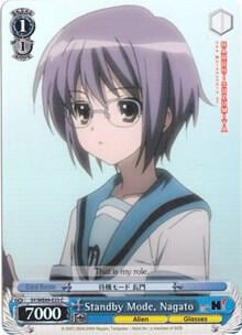 Standby Mode, Nagato (Foil), The Melancholy of Haruhi Suzumiya Extra Booster SY/WE09-E25